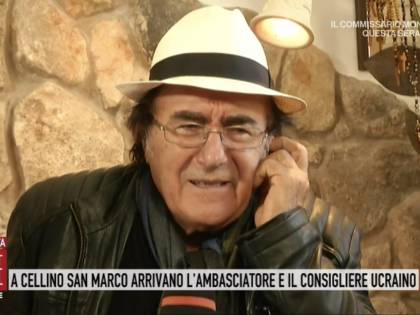 Al Bano: "Riceverò l’ambasciatore e il consigliere ucraino per fare pace"