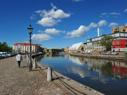 Calcio a Göteborg (Svezia): foto della città e dello stadio Ullevi