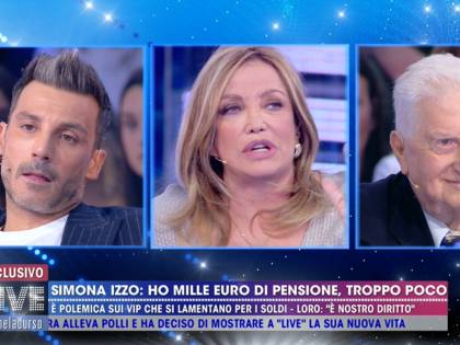 Live, Daniele Interrante attacca Simona Izzo: "Scandaloso lamentarsi della pensione"