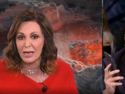 Piazzapulita, lite Santanchè-Parenzo: "Cafone", "Non sai un c…"