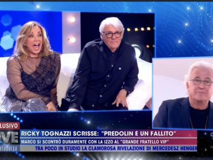 Marco Predolin attacca Ricky Tognazzi e volano parole grosse