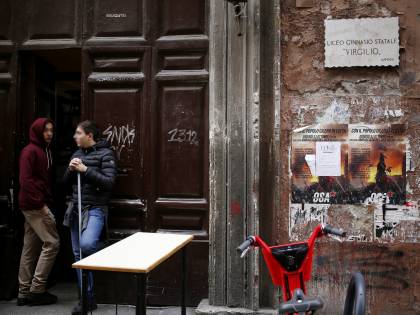 Roma, nel liceo occupato dai collettivi danni per 12mila euro