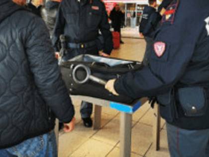 Le immagini dei bulbi di papavero da oppio sequestrati