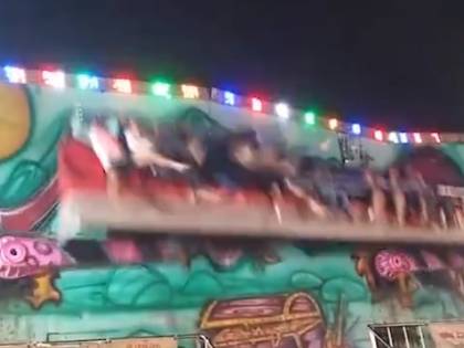 Incidente al luna park: bimbi sbalzati nel vuoto dalla giostra