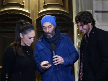 Striscia la notizia bacchetta Cecilia Rodriguez e Ignazio Moser, spericolati in auto