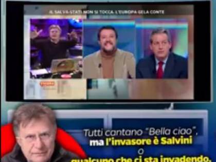 Red Ronnie contro le sardine per Bella Ciao: "Oggi chi è l’invasore, Salvini o l’Europa?’"