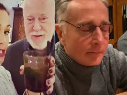 Bonolis fa il discorso di fine anno: "Tutti a magna'... a spese mie"
