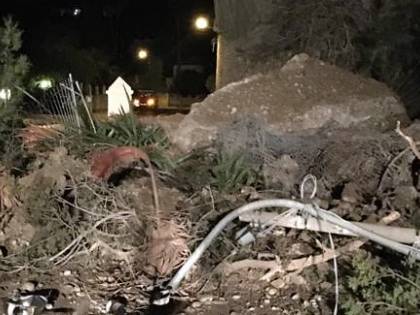 Paura a Ventimiglia: crolla la roccia sulla strada dei migranti