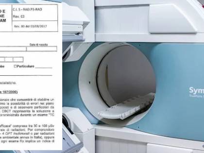 "Un esame radioattivo? Come vivere a Napoli". E il modulo diventa un caso