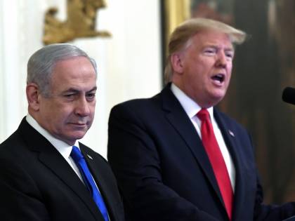 Medio Oriente, il piano Trump: due Stati, Gerusalemme capitale
