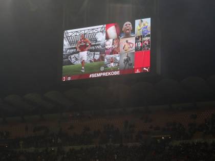 Milan-Torino, niente minuto di silenzio per Bryant. "Il club non l'ha mai chiesto"