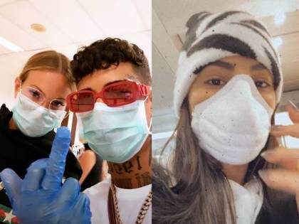 Psicosi da coronavirus: vip preoccupati sui social network