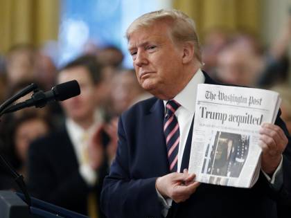 Impeachment, Trump scatenato: "Qualcuno si deve vergognare"