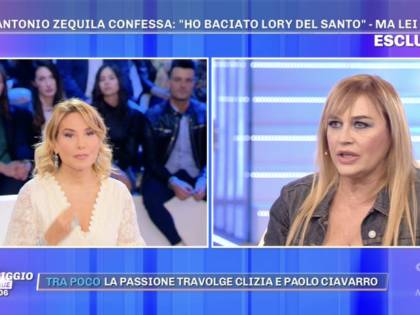 Gf Vip, Lory Del Santo racconta il "flirt" con Zequila