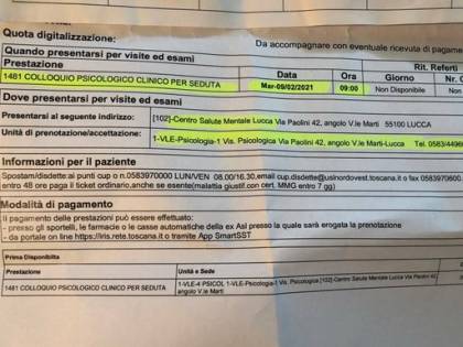 Sta male, prenota una visita dallo psicologo ma l'appuntamento è tra un anno