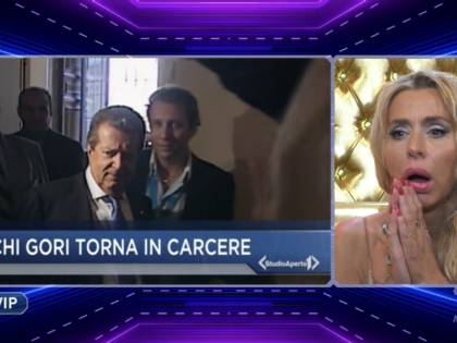 Gf Vip, la Marini scopre l'arresto di Cecchi Gori e scoppia in lacrime: "Sto vicina anche a Rita"