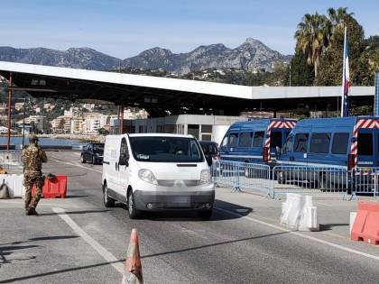 Ventimiglia, si entra in Italia solo per giustificato motivo
