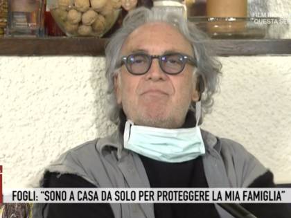 Riccardo Fogli in auto-isolamento per proteggere la famiglia