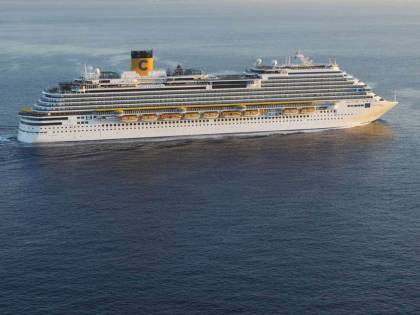 La Costa Diadema attracca a Piombino: a bordo sospetti contagiati da coronavirus