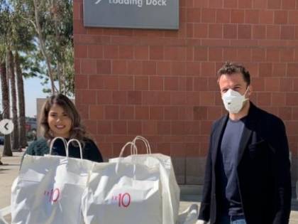 Alessandro Del Piero e la moglie regalano pasti ai bisognosi