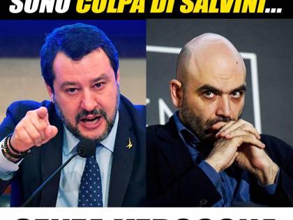 Lo sfogo di Salvini dopo l'attacco alla Lombardia: "Saviano? Senza vergogna"