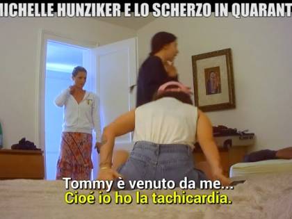 "Ma che cosa state facendo lì..." Lo scherzo che gela la Hunziker