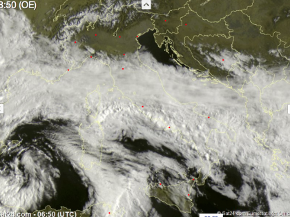 C'è "Vera", ciclone mediterraneo: temporali e vento forte al Centro-Sud