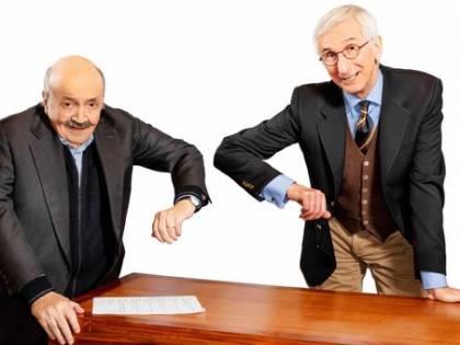 Il duo Costanzo Broccoli: "Insieme per raccontare la grande tv di una volta"