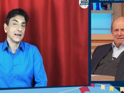 "In Rai entrano certi imbecilli". La battuta di Giancarlo Magalli gela Paolo Fox