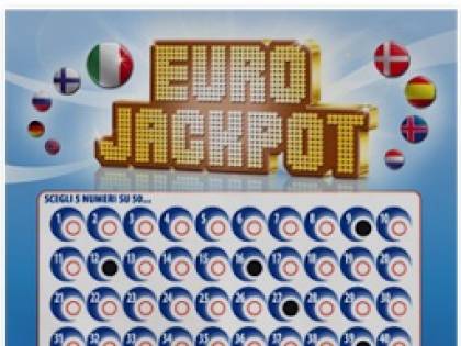 L'Eurojackpot premia l'Italia con una vincita 33 milioni di euro