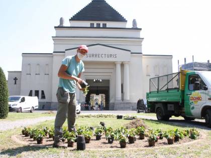 Mattarella depone i fiori al cimitero di Codogno per onorare le vittime