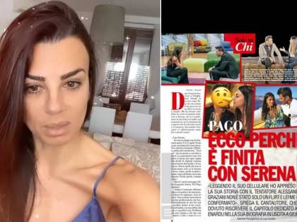 La furia di Serena Enardu contro Pago: "Io ti ho sbattuto fuori casa"