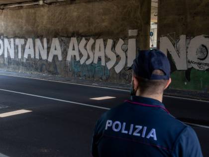 Minacce a Fontana, indagati 6 militanti dell’estrema sinistra