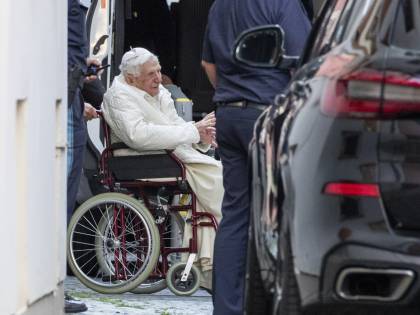 La lezione di Ratzinger in foto