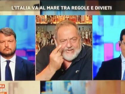 Gianfranco Vissani scontro in tv con il deputato Migliore: "Dove stanno i soldi, fate giochetti?"