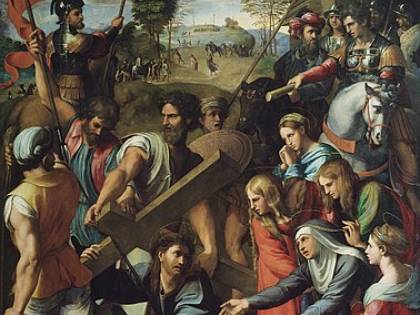 Lo "Spasimo" di Raffaello era nudo senza la cornice