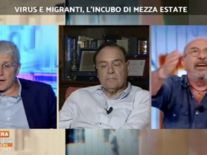 Da Vauro insulti choc a Mario Giordano: "Non parlo se il chihuahua mi interrompe"