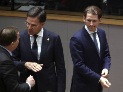 Mark Rutte and Kurz versus the European transfer union