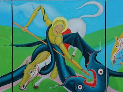 Draghi, Santi, Ariosto e il Po. L'arte padana? È fantastica