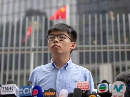 A Hong Kong condannato l'attivista Joshua Wong