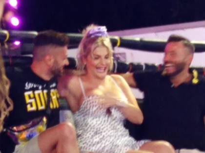 Francesca Cipriani ad Ischia per scattare il suo calendario