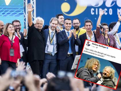 "Via il veto del doppio mandato". E nel M5S scoppia il putiferio