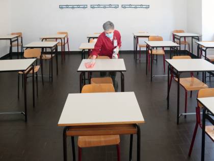 Arrivate le "casette" per ospitare le classi durante i lavori a scuola