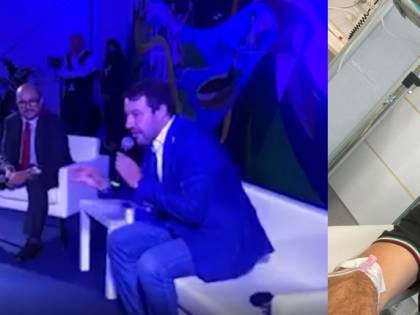 "Flebo di cortisone per il mal di schiena". Salvini "febbricitante" è un caso