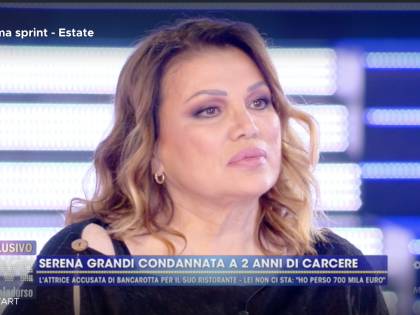 Serena Grandi condannata per non avere pagato i dipendenti: "Mio figlio ha pensato di farla finita"