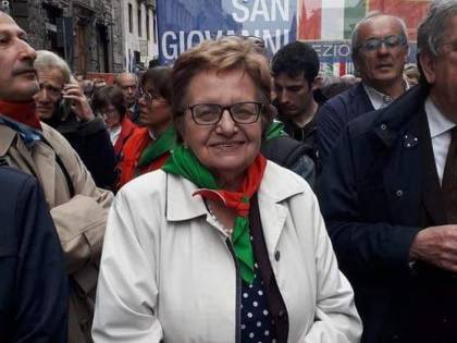 Morta la presidente dell'Anpi che gridava alla Lega "fascista"