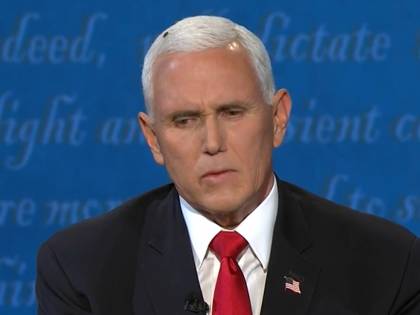 Mosca sui capelli di Pence: i social si scatenano