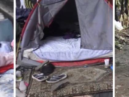 Camping rom nell'oasi protetta, decine di accampati in barba a Covid e decoro