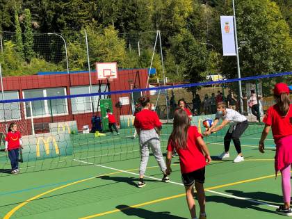 McDonald's inaugura ad Arquata del Tronto i nuovi campi sportivi