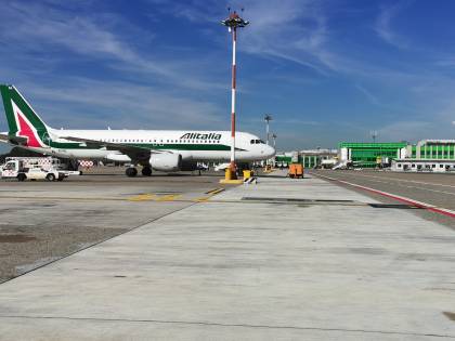 Proseguono i voli Covid-tested di Alitalia fra Linate e Fiumicino